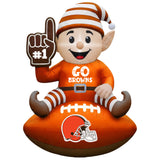 Cleveland Browns<br>Inflatable Elf on the Football