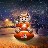 Cleveland Browns<br>Inflatable Elf on the Football