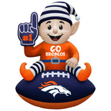 Denver Broncos<br>Inflatable Elf on the Football