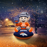 Denver Broncos<br>Inflatable Elf on the Football