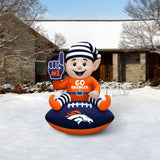 Denver Broncos<br>Inflatable Elf on the Football
