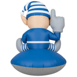 Detroit Lions<br>Inflatable Elf on the Football