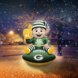 Green Bay Packers<br>Inflatable Elf on the Football