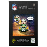 Green Bay Packers<br>Inflatable Elf on the Football