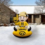 Iowa Hawkeyes<br>Inflatable Elf on the Football