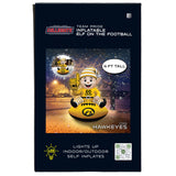 Iowa Hawkeyes<br>Inflatable Elf on the Football