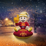 Iowa State Cyclones<br>Inflatable Elf on the Football