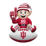 Indiana Hoosiers<br>Inflatable Elf on the Football