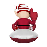 Indiana Hoosiers<br>Inflatable Elf on the Football