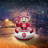 Indiana Hoosiers<br>Inflatable Elf on the Football