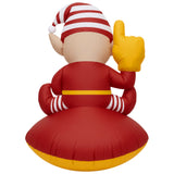 Kansas City Chiefs<br>Inflatable Elf on the Football