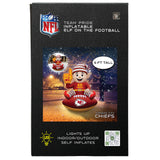 Kansas City Chiefs<br>Inflatable Elf on the Football