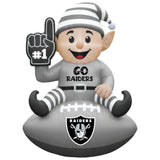 Las Vegas Raiders<br>Inflatable Elf on the Football