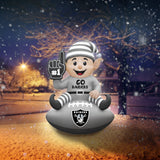 Las Vegas Raiders<br>Inflatable Elf on the Football