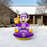 Minnesota Vikings<br>Inflatable Elf on the Football