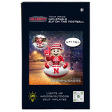 Nebraska Cornhuskers<br>Inflatable Elf on the Football