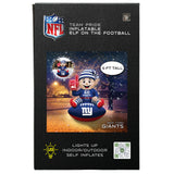 New York Giants<br>Inflatable Elf on the Football