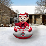 Ohio State Buckeyes<br>Inflatable Elf on the Football
