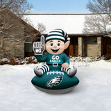 Philadelphia Eagles<br>Inflatable Elf on the Football