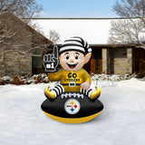Pittsburgh Steelers<br>Inflatable Elf on the Football