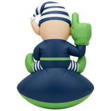 Seattle Seahawks<br>Inflatable Elf on the Football