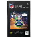 Seattle Seahawks<br>Inflatable Elf on the Football