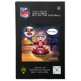 San Francisco 49ers<br>Inflatable Elf on the Football