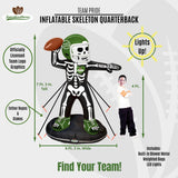 Kansas City Chiefs<br>Inflatable Skeleton Quarterback