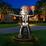 San Francisco 49ers<br>Inflatable Skeleton Quarterback