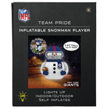 New York Giants<br>Inflatable Snowman Player