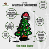 Alabama Crimson Tide<br>LED Infinity Christmas Tree Light