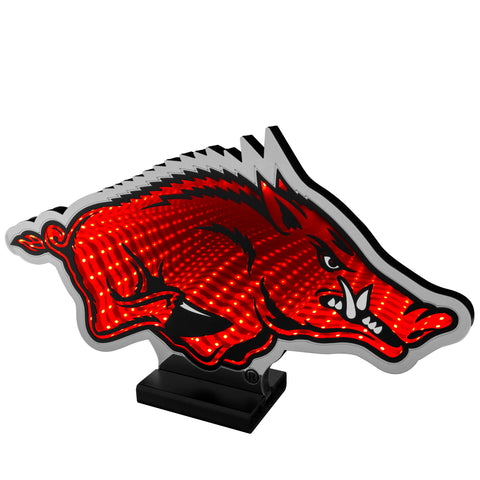 Arkansas Razorbacks<br>LED Infinity Logo Light