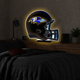 Baltimore Ravens<br>LED Infinity Helmet 24 Inch Light