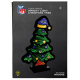 Baltimore Ravens<br>LED Infinity Christmas Tree Light