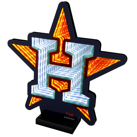 Houston Astros<br>LED Infinity Logo Light