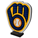 Milwaukee Brewers<br>LED Infinity Logo Light