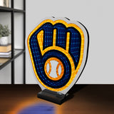 Milwaukee Brewers<br>LED Infinity Logo Light