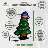 Buffalo Bills<br>LED Infinity Christmas Tree Light