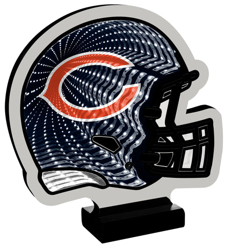 Chicago Bears<br>LED Infinity Helmet 8 Inch Light