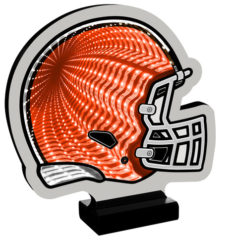 Cleveland Browns<br>LED Infinity Helmet 8 Inch Light