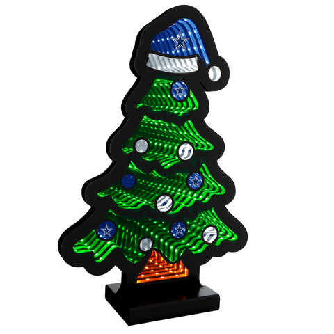 Dallas Cowboys<br>LED Infinity Christmas Tree Light