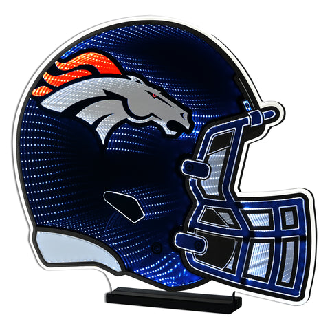 Denver Broncos<br>LED Infinity Helmet 24 Inch Light