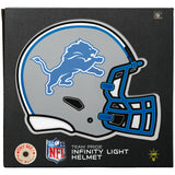 Detroit Lions<br>LED Infinity Helmet 8 Inch Light