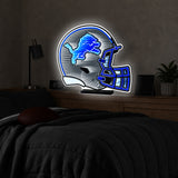 Detroit Lions<br>LED Infinity Helmet 24 Inch Light