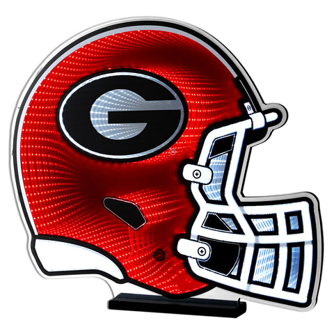 Georgia Bulldogs<br>LED Infinity Helmet 24 Inch Light