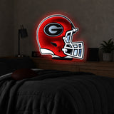 Georgia Bulldogs<br>LED Infinity Helmet 24 Inch Light