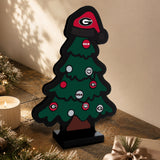 Georgia Bulldogs<br>LED Infinity Christmas Tree Light