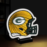 Green Bay Packers<br>LED Infinity Helmet 8 Inch Light