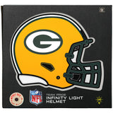 Green Bay Packers<br>LED Infinity Helmet 8 Inch Light