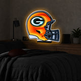 Green Bay Packers<br>LED Infinity Helmet 24 Inch Light